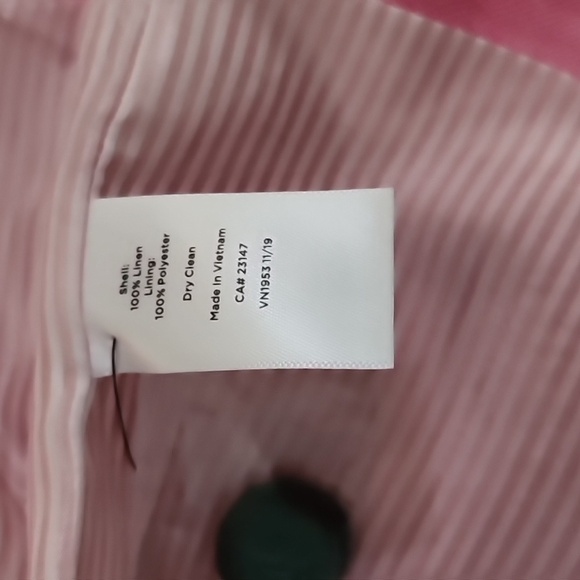 NEW! Talbots Red Linen Blazer, NWT, Size 16WP - Picture 6 of 6